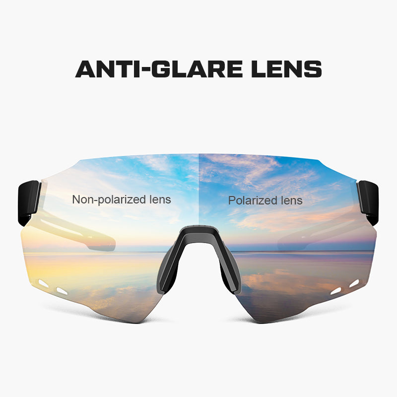Bike Glasses Polarized 5 Lens - Ultimate Eye Protection for Cyclists