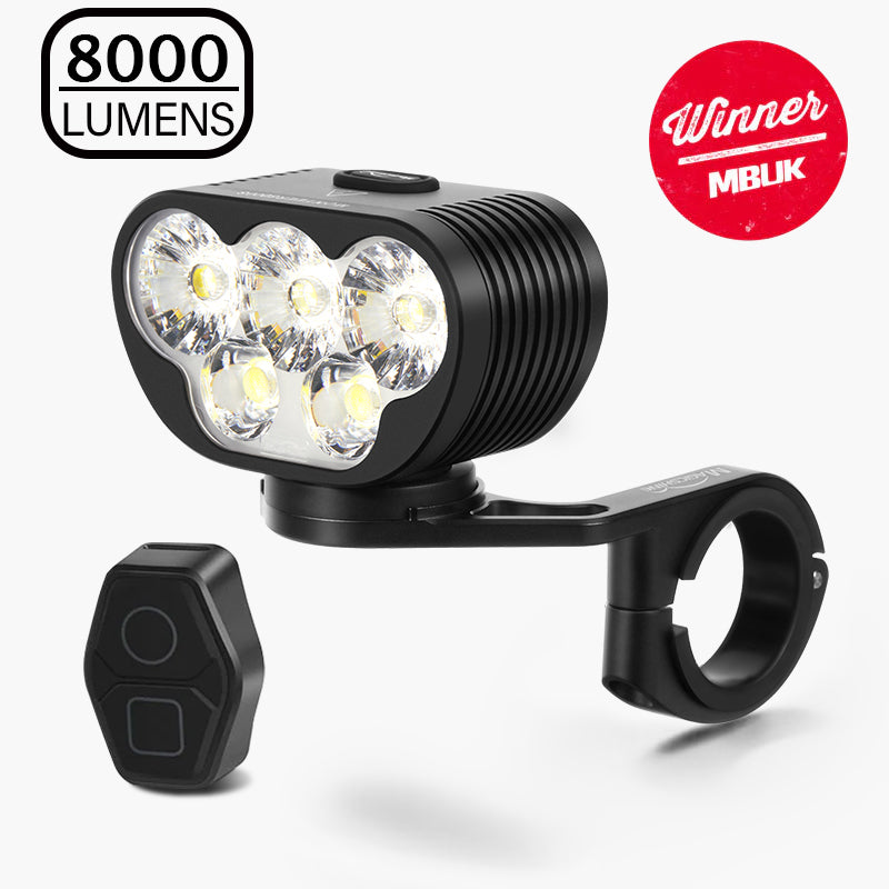 MONTEER 8000S V2.0 Best Mountain Bike Light for Night Riding - Magicshine  Official Store – Magicshine Store