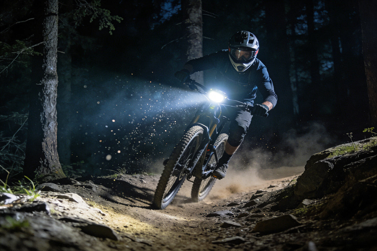best mtb night lights