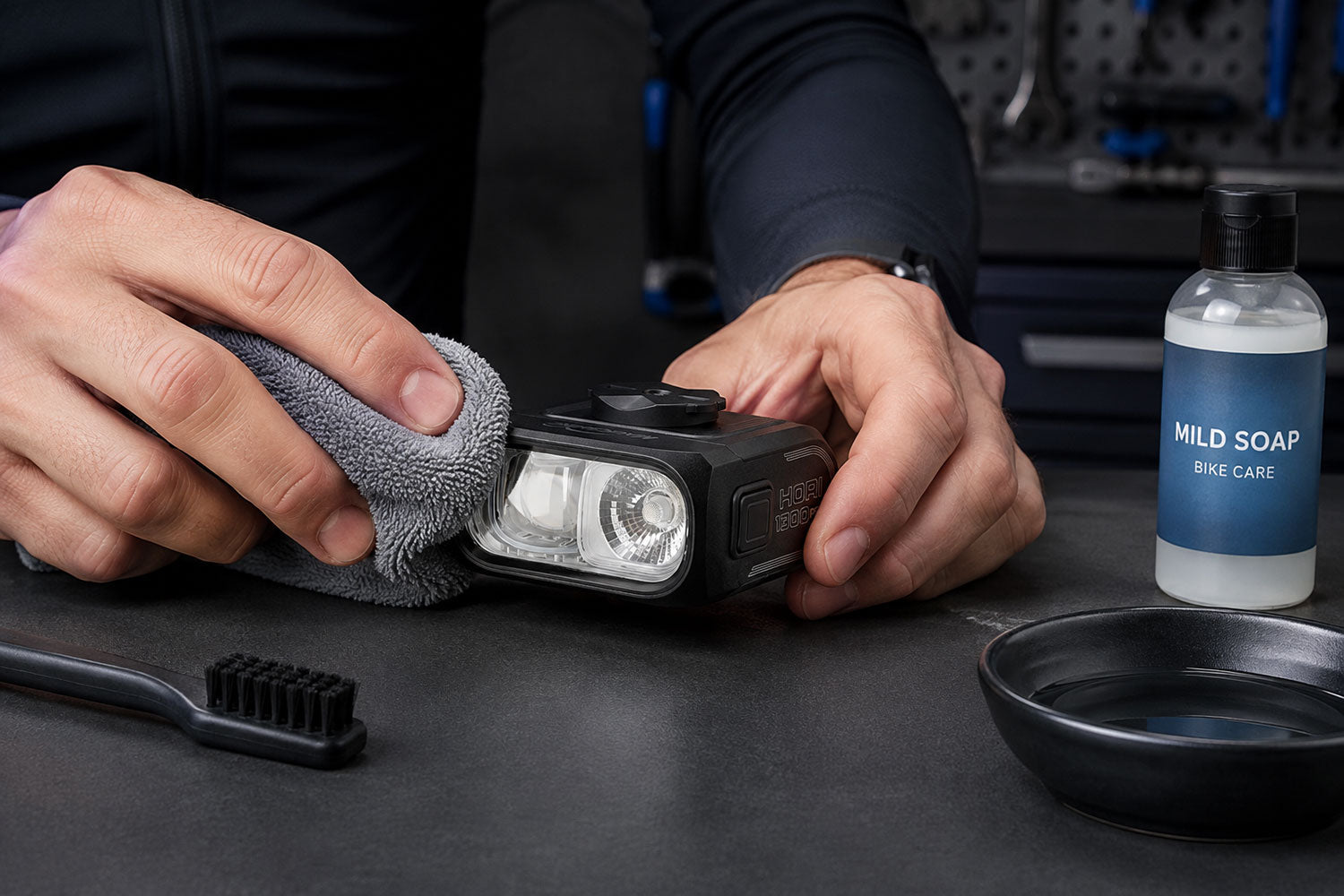 How to Clean and Maintain Bike Lights