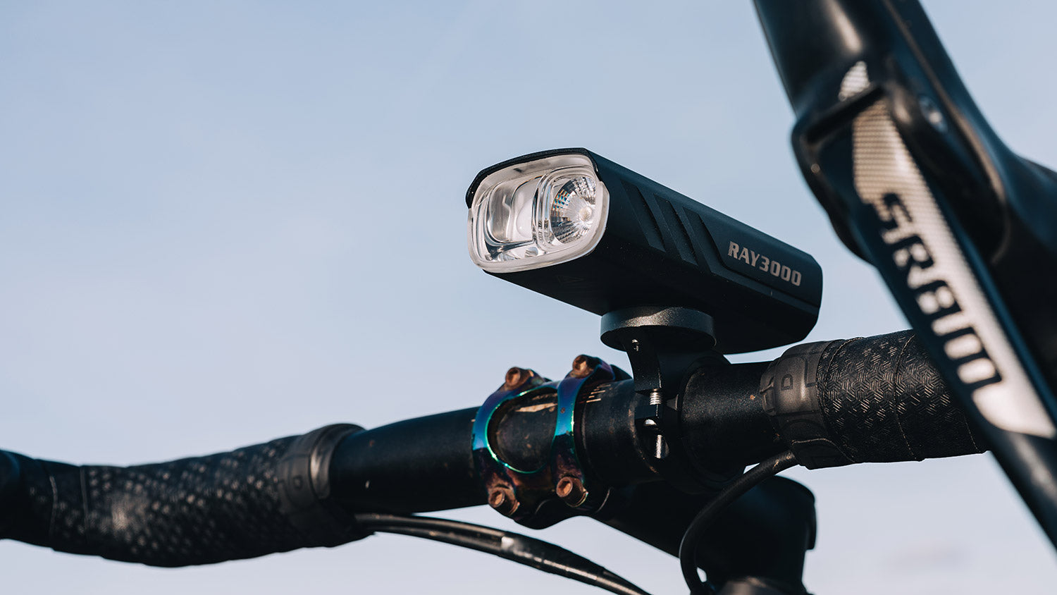 RAY 3000 High-Output Endurance Bike Light for Gravel Adventures
