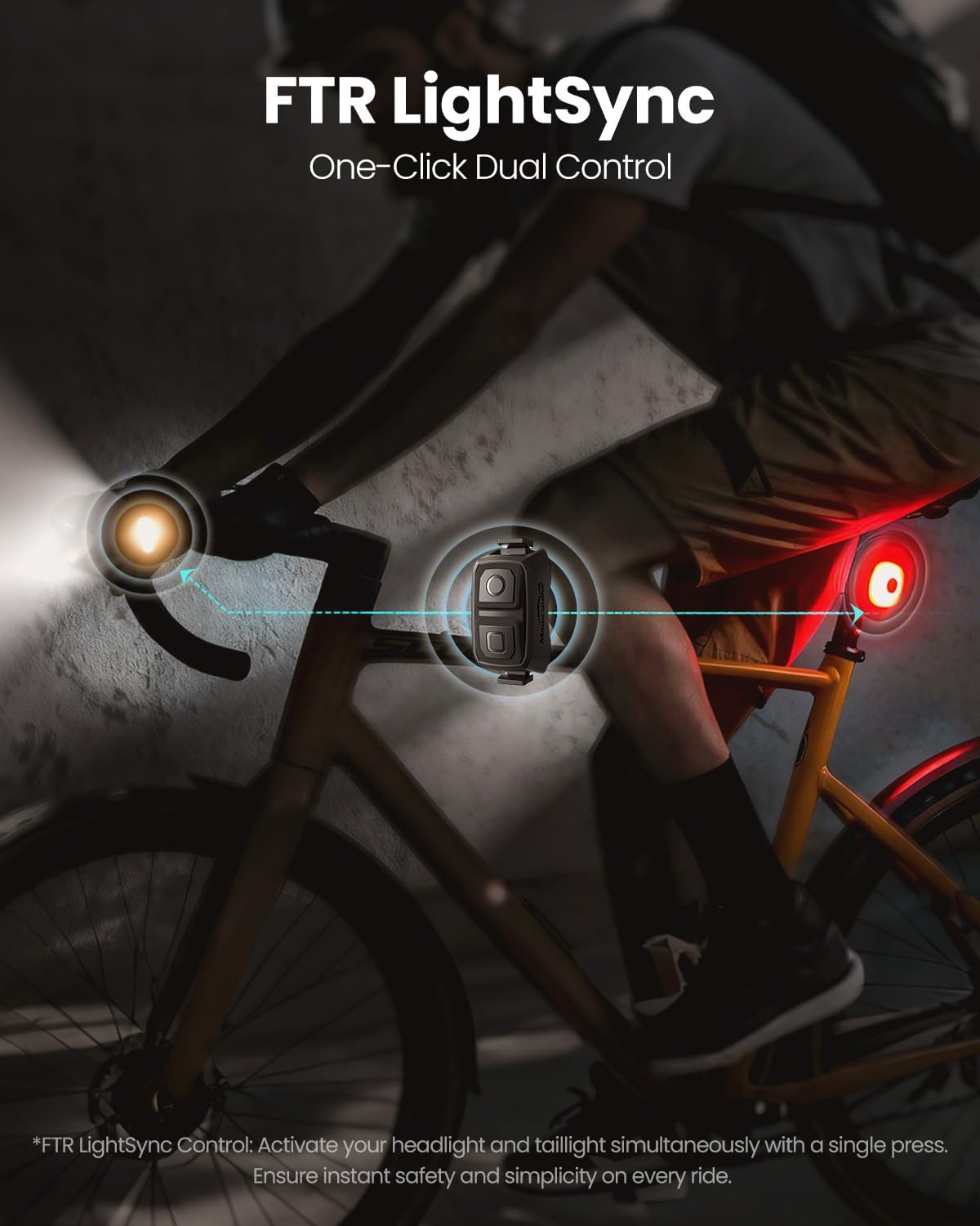 rechargeable bike lights