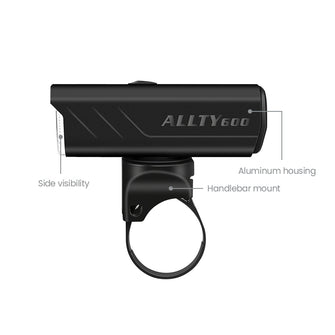 ALLTY 600 V2.0 Bike Light