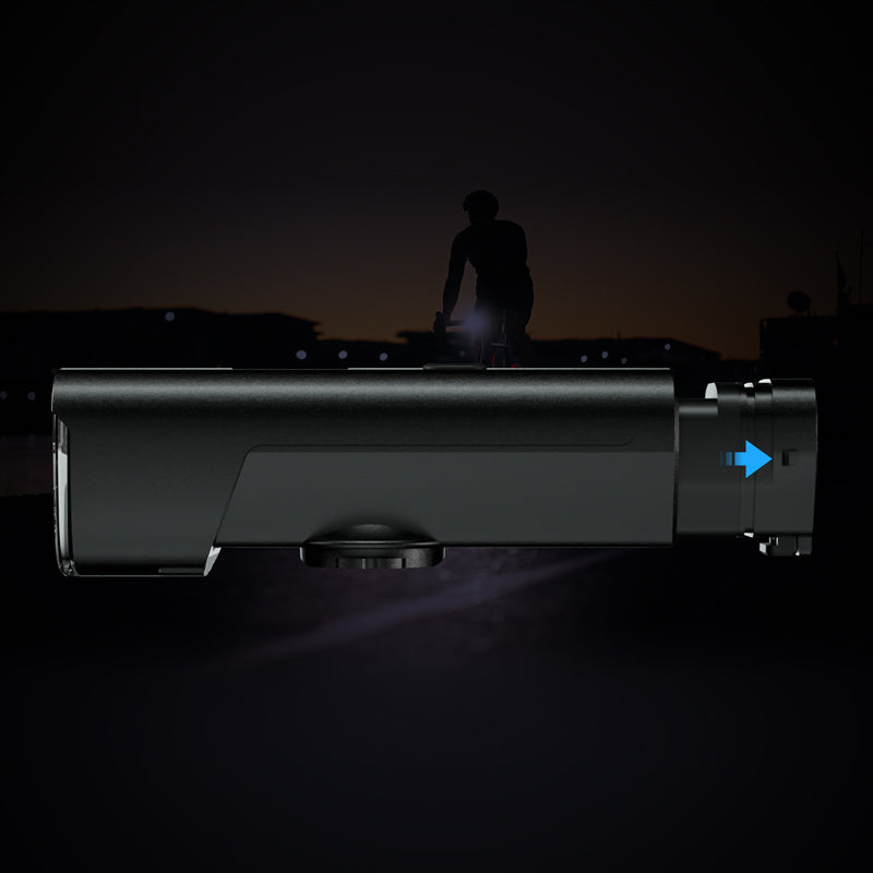 Luce Bici Magicshine ALLTY 1500S 1500 Lumen - Fanale LED Con Batteria Sostituibile E USB-C