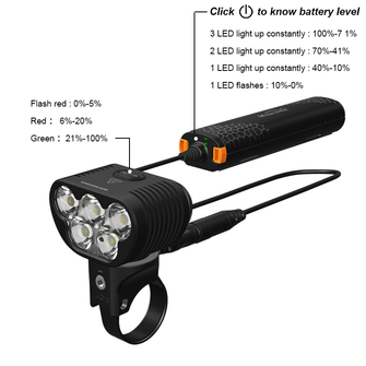 MONTEER 5000S Storm MTB Headlight