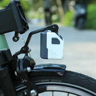 Support GoPro pour éclairage avant extensible FORKIX pour vélos pliants Brompton 