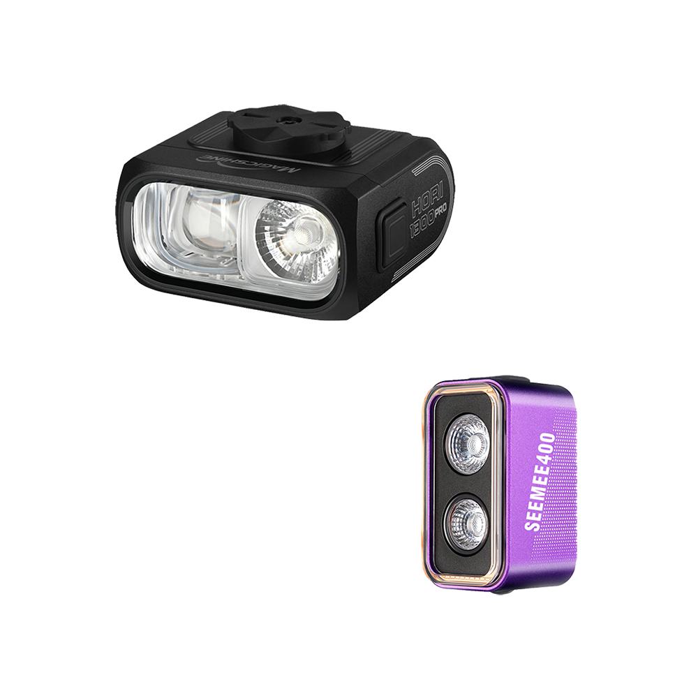 HORI 1300 PRO + SEEMEE 400 ANT+ Bike Light Bundle