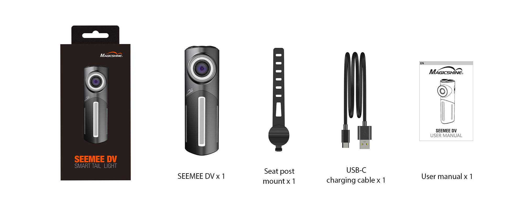 SEEMEE DV Camera Bike Taillight | Magicshine.com – Magicshine Bike