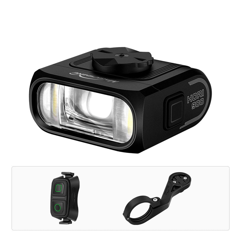 Phare Vélo Magicshine Hori 900 – 900 Lumens, Double Montage, DRL Indépendant, Charge USB-C, IPX6, Application